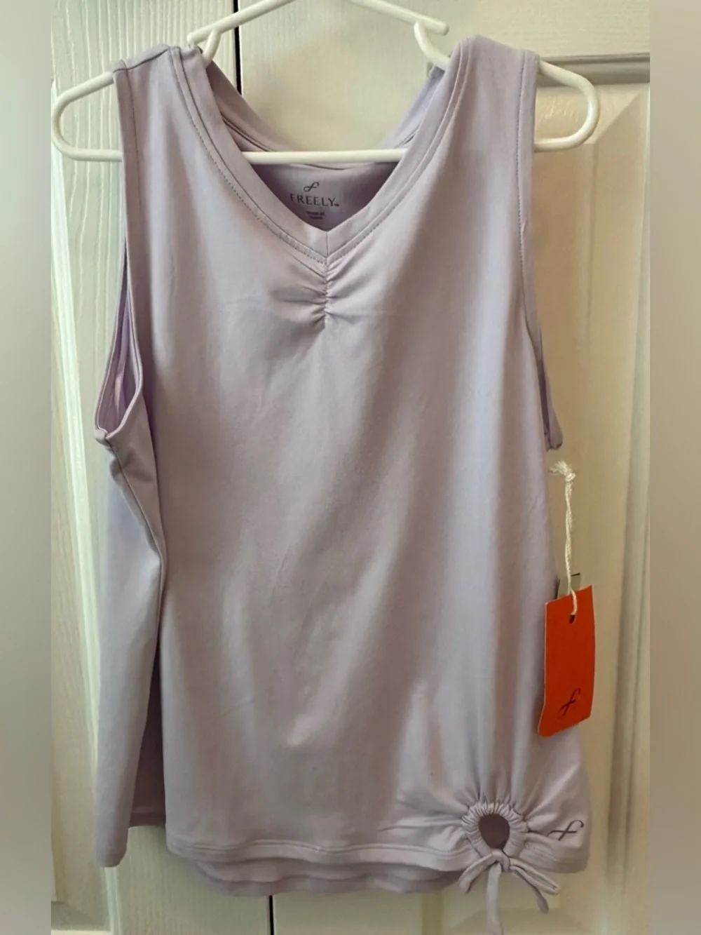 Freely Big Girls Lavender Tank Top Sz M NWT
